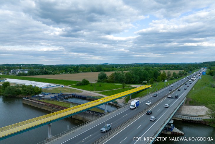 A4 stopień wodny. Fot. Krzysztof Nalewajko/GDDKiA